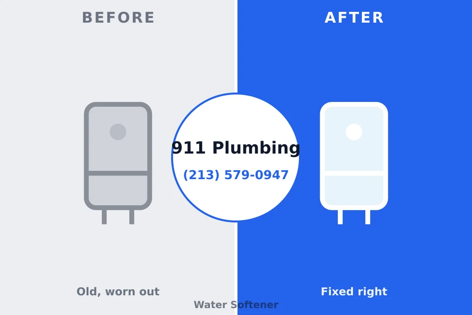 Before and after: plumbing repair Poteet, TX